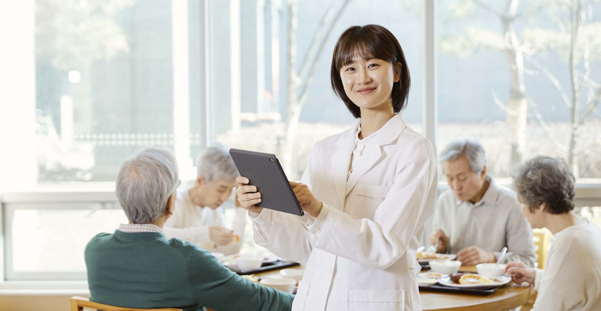 장수에프앤에스 병원급식 서비스 대표 이미지